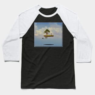 Foating Along the Sky Baseball T-Shirt